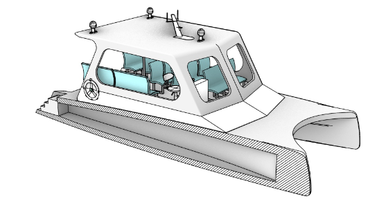 Market-Marine-Design.-Catamaran-VisualARQ-Section-Home-Thumbnail